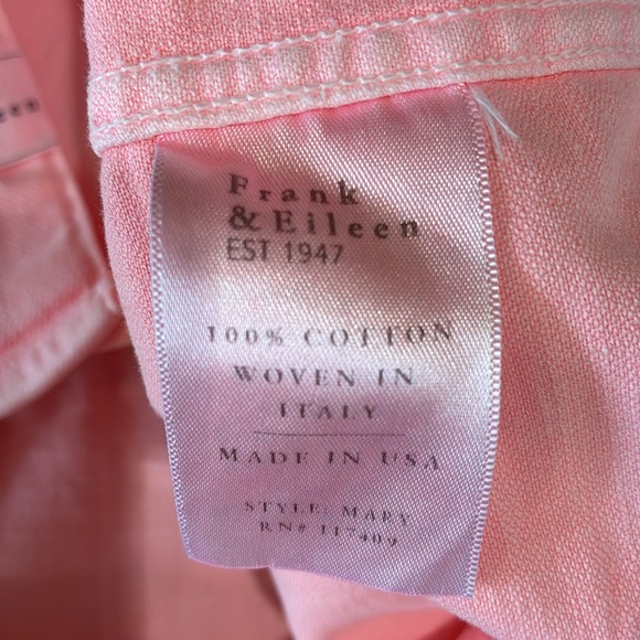 Frank & Eileen Mary Vibrant Pink Watermelon Casual Shirt Dress , XS - Picture 9 of 9